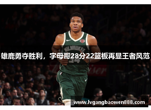 雄鹿勇夺胜利，字母哥28分22篮板再显王者风范